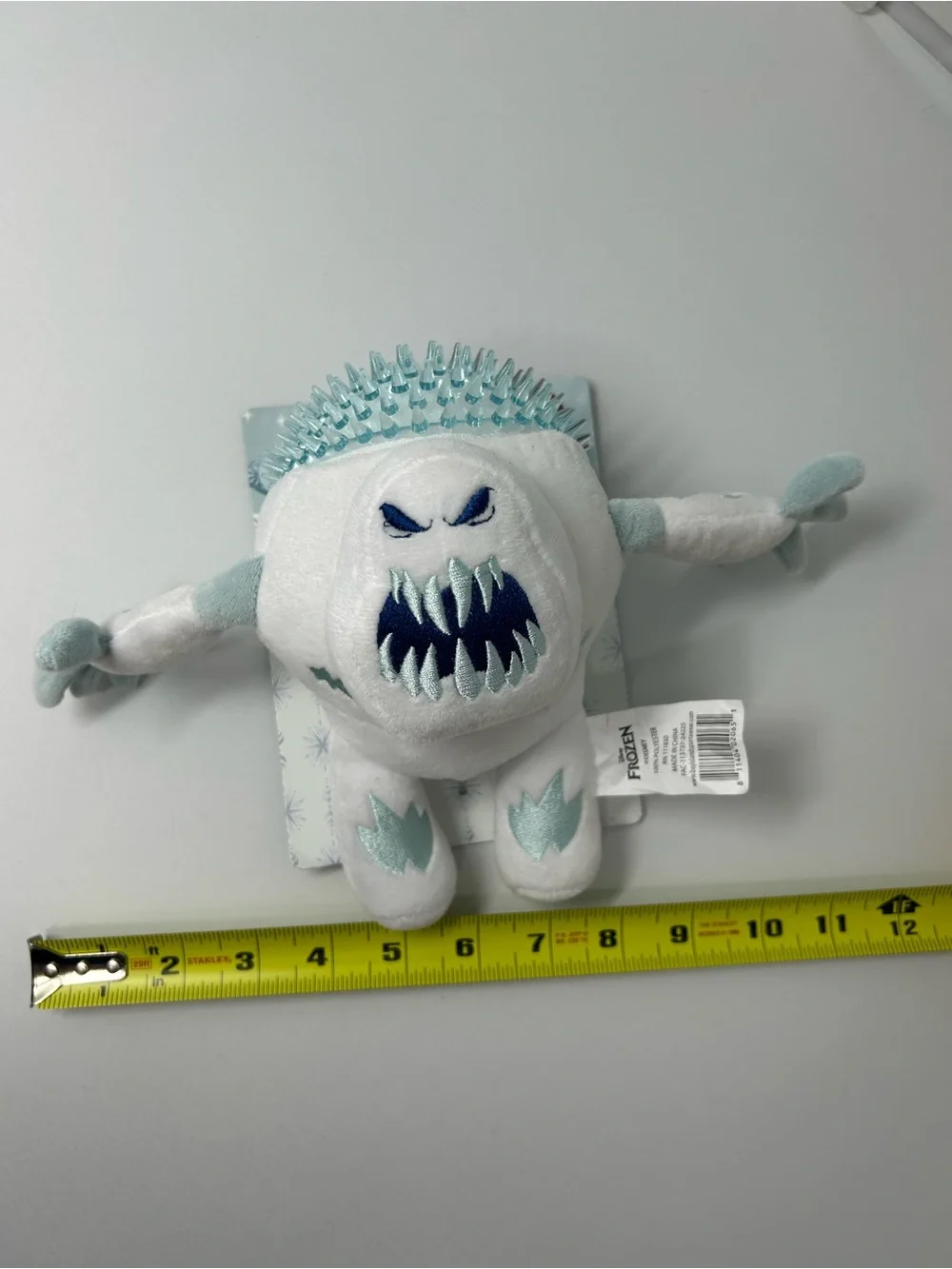 Disney Frozen Marshmallow The Snow Ice Monster w/Squeaker 9” Plush Dog Toy NEW